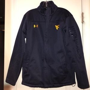 West Virginia Under Armour Zip up